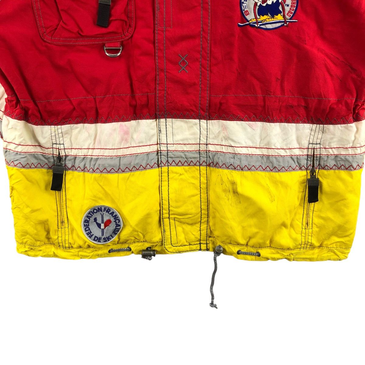 Ellesse Rare!! Vintage ELLESSE Ski Jacket Hoodies Cocorico Size US M / EU 48-50 / 2 - 3 Thumbnail