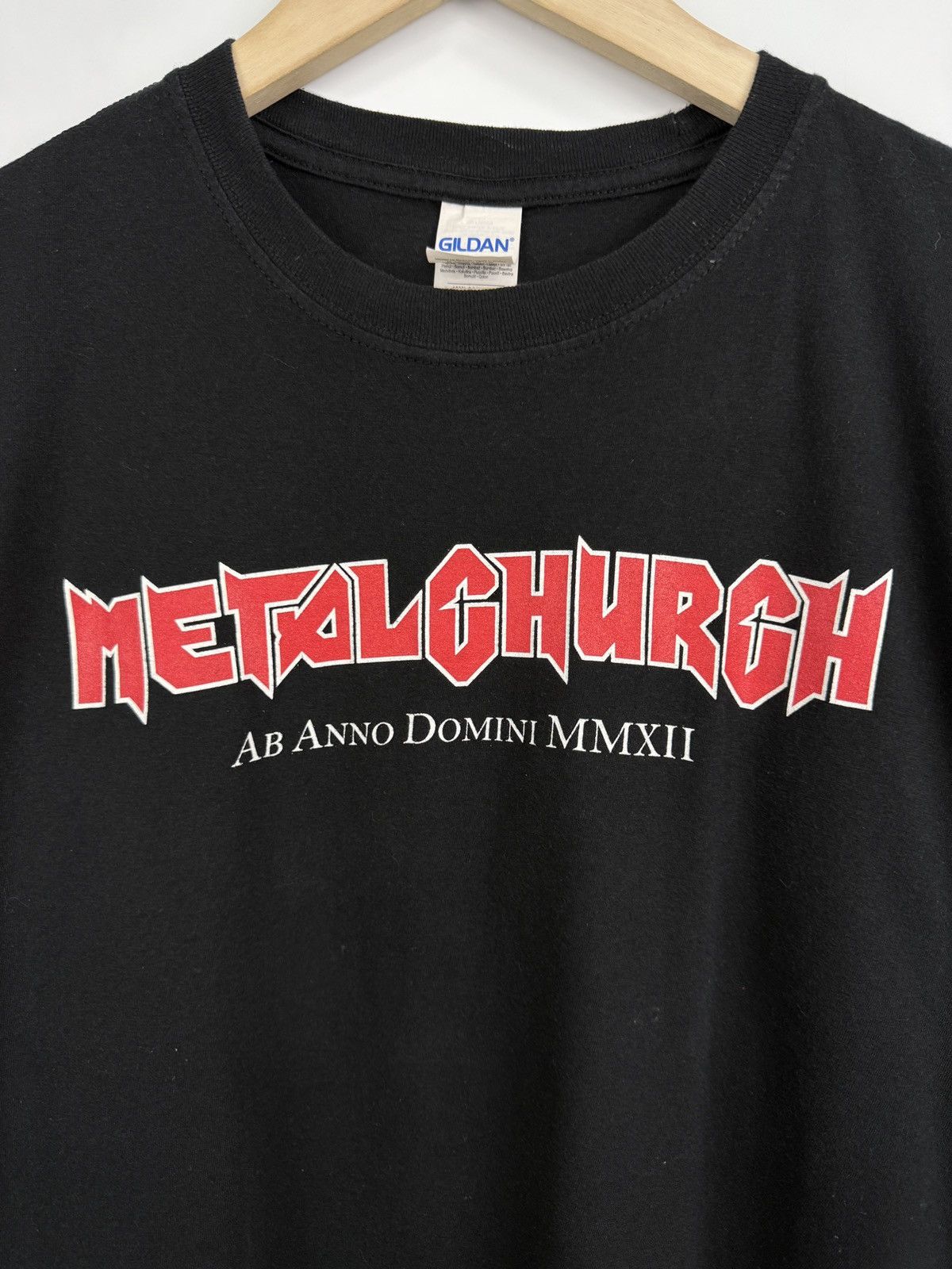 Band Tees 🇺🇸 Vintage Metal Church Heavy Thrash Metal T-Shirt Rare Retro Size US M / EU 48-50 / 2 - 5 Thumbnail