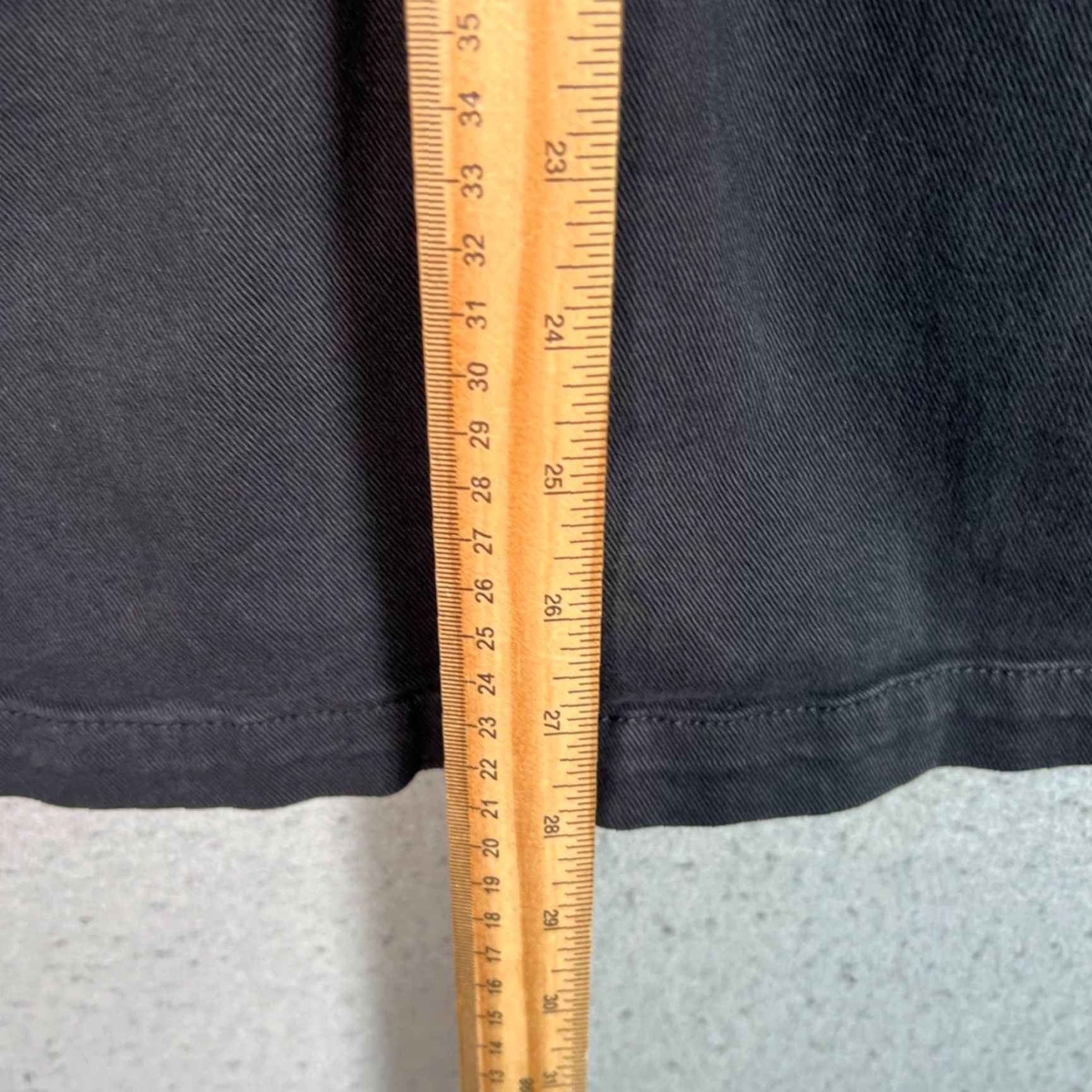 TNA VINTAGE TNA Womens Skirt Midi Black Cargo Pocket Cotton Blend Size 0 Size 25" / US 0 / IT 36 - 6 Thumbnail