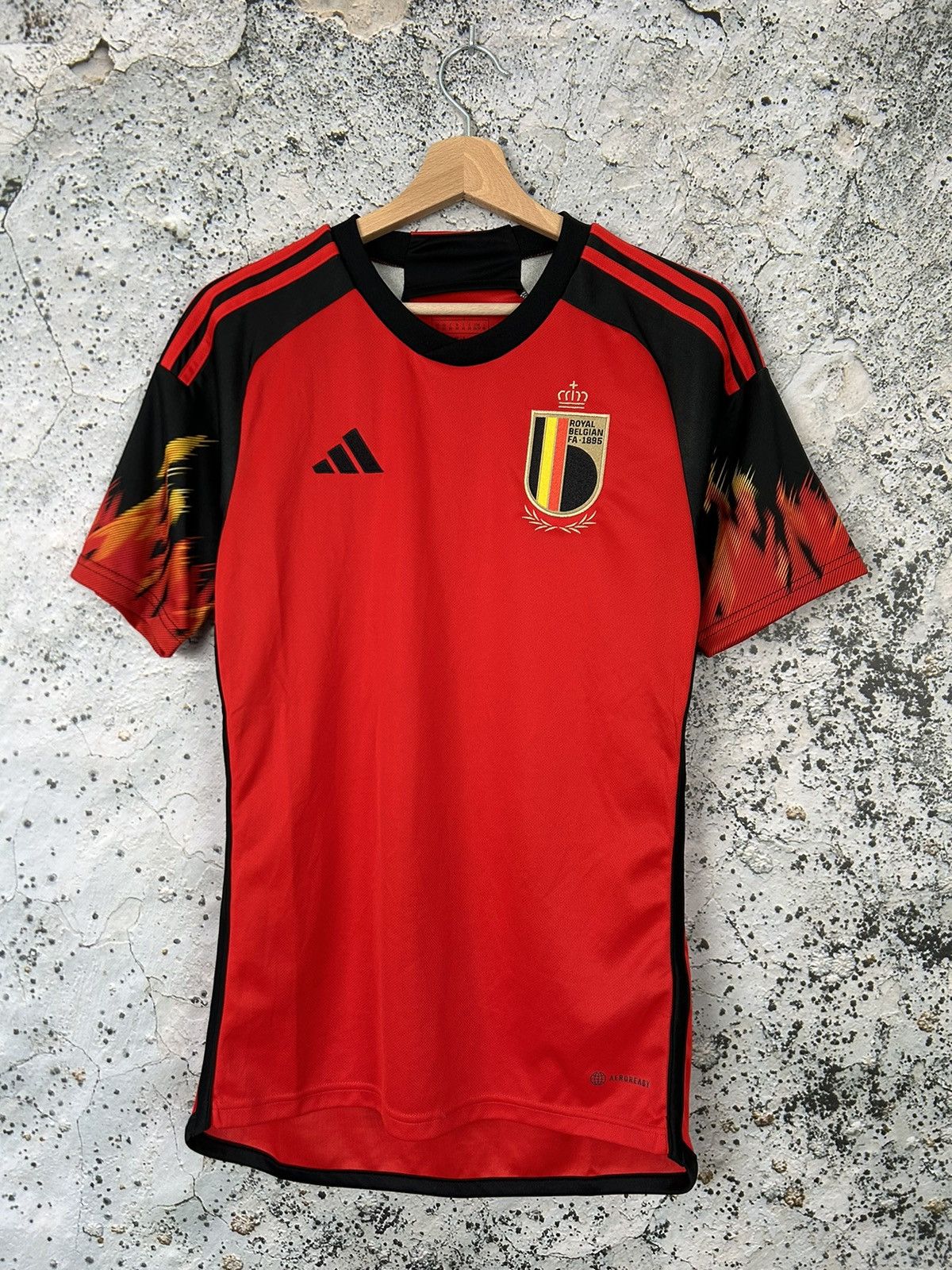 Adidas Adidas Belgium Soccer Jersey Football Retro World Cup Size US XS / EU 42 / 0 - 1 Thumbnail