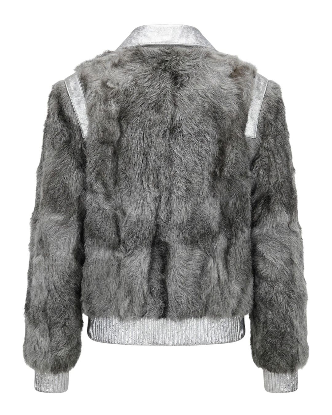 Dolce & Gabbana GOAT FUR LEATHER JACET Size XS / US 0-2 / IT 36-38 - 2 Thumbnail