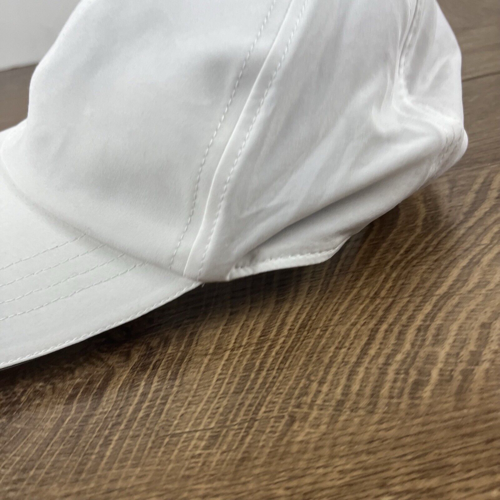 Other White Running Hat Adult Cap Athletic White Cap Hat Adjustabl Size ONE SIZE - 8 Thumbnail