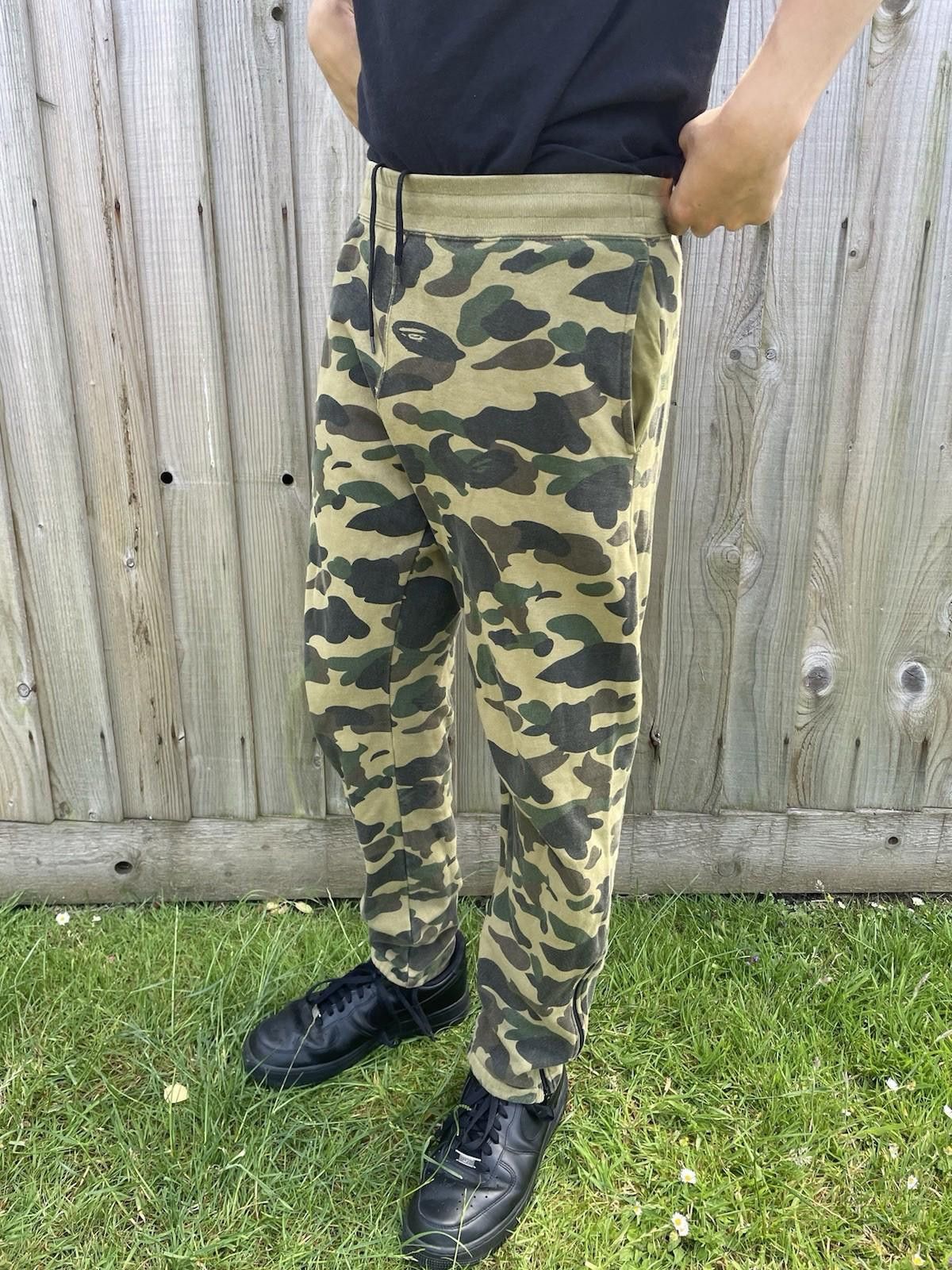 Nigel Cabourn A Bathing Ape Bape Camo Joggers Waist 30-34 Elastic L28 Size US 32 / EU 48 - 1 Thumbnail