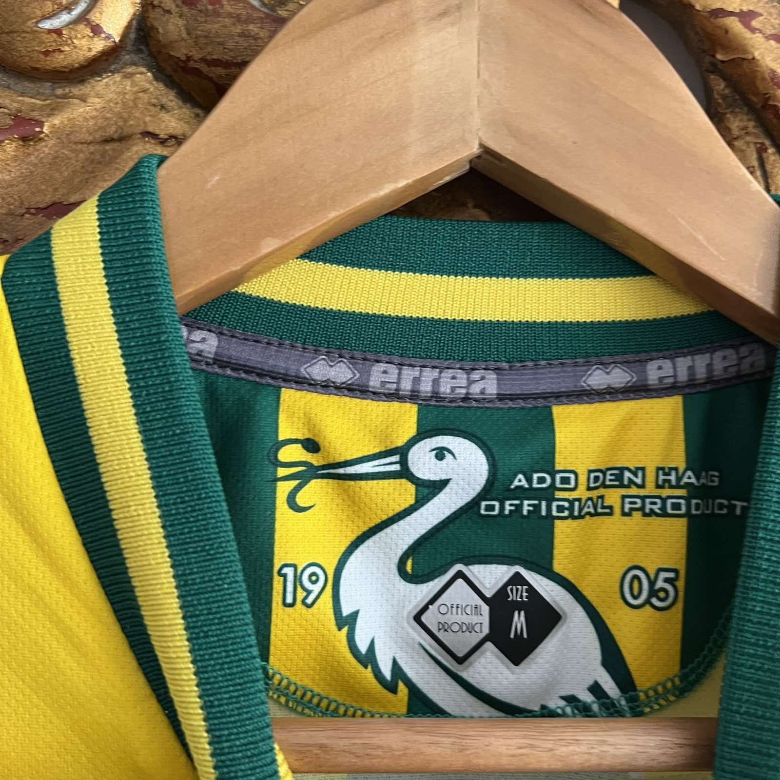 Errea ADO Den Haag jersey 2016 Football Shirt #9 V.D DUSSEN Sz M Size US M / EU 48-50 / 2 - 8 Thumbnail
