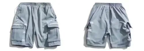 Jean 20SS Indigo Union Japan Blue Pocket Worker Shorts Size US 32 / EU 48 - 4 Thumbnail