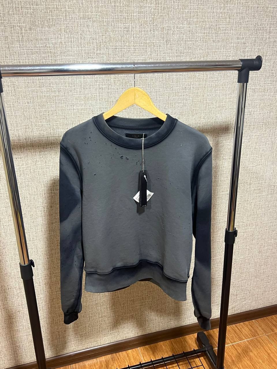 Amiri AMIRI WASHED SHOTGUN CREW SWEATSHIRT Size US XS / EU 42 / 0 - 1 Thumbnail