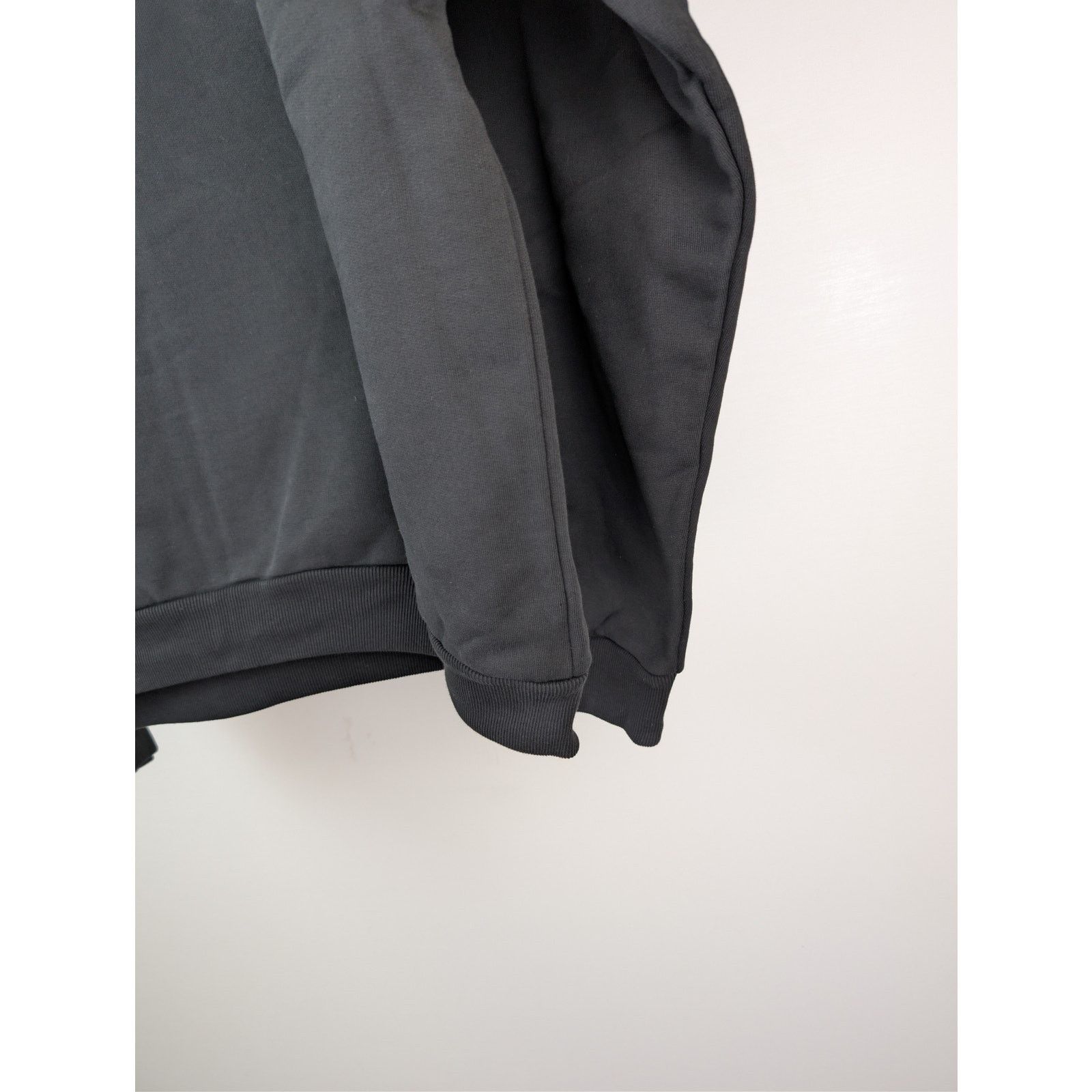 Balenciaga o1rshd1 Gaffer Molleton Archetype Large Fit Hoodie in Black Size US XL / EU 56 / 4 - 13 Thumbnail