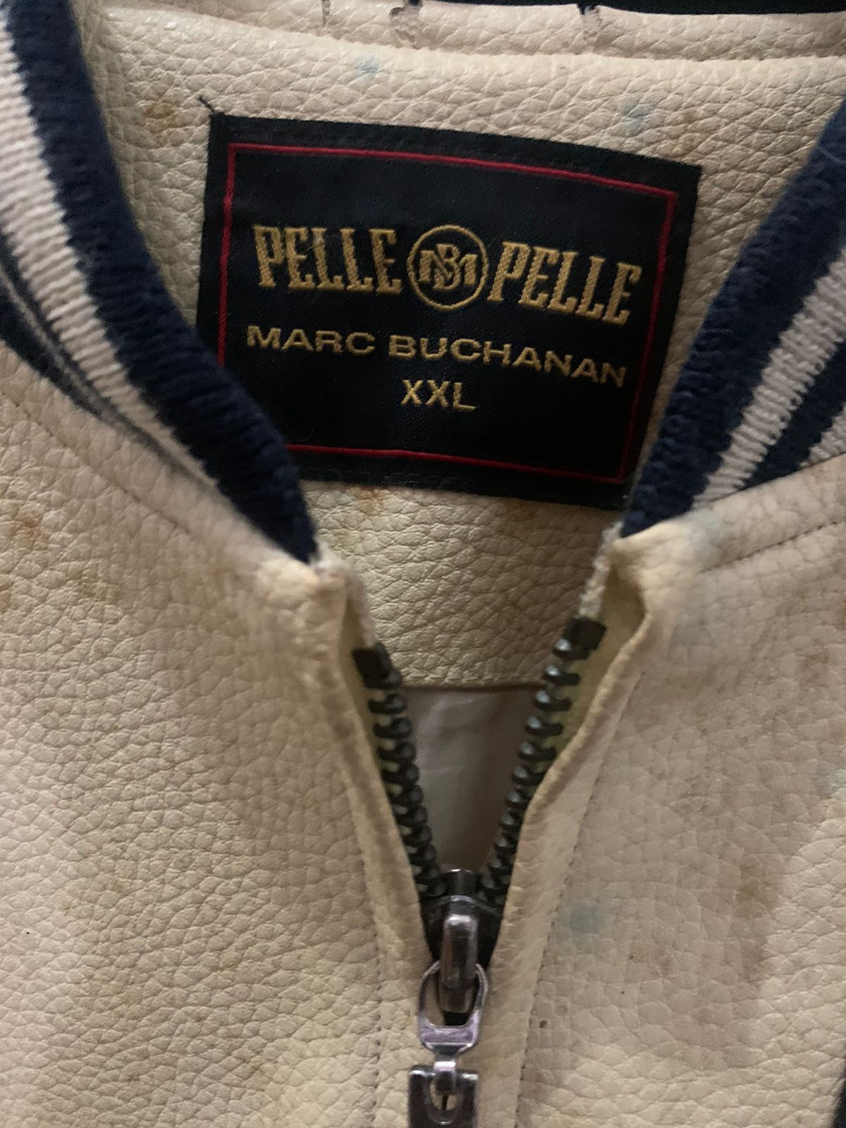 Marc Buchanan × Pelle Pelle Vintage Pelle Pelle by Marc Buchanan Varsity Jacket Size US XXL / EU 58 / 5 - 6 Thumbnail