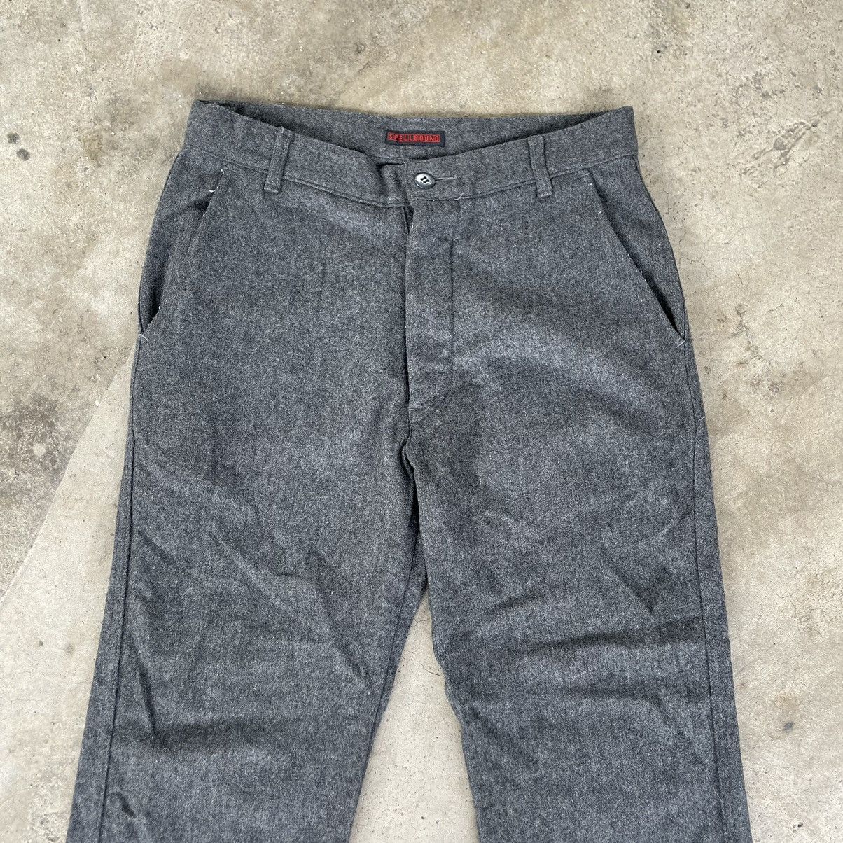 Japanese Brand × Spellbound × Vintage 🔥🇯🇵Vintage Spellbound Japanese Brand Wool Casual Pants Size US 30 / EU 46 - 2 Thumbnail