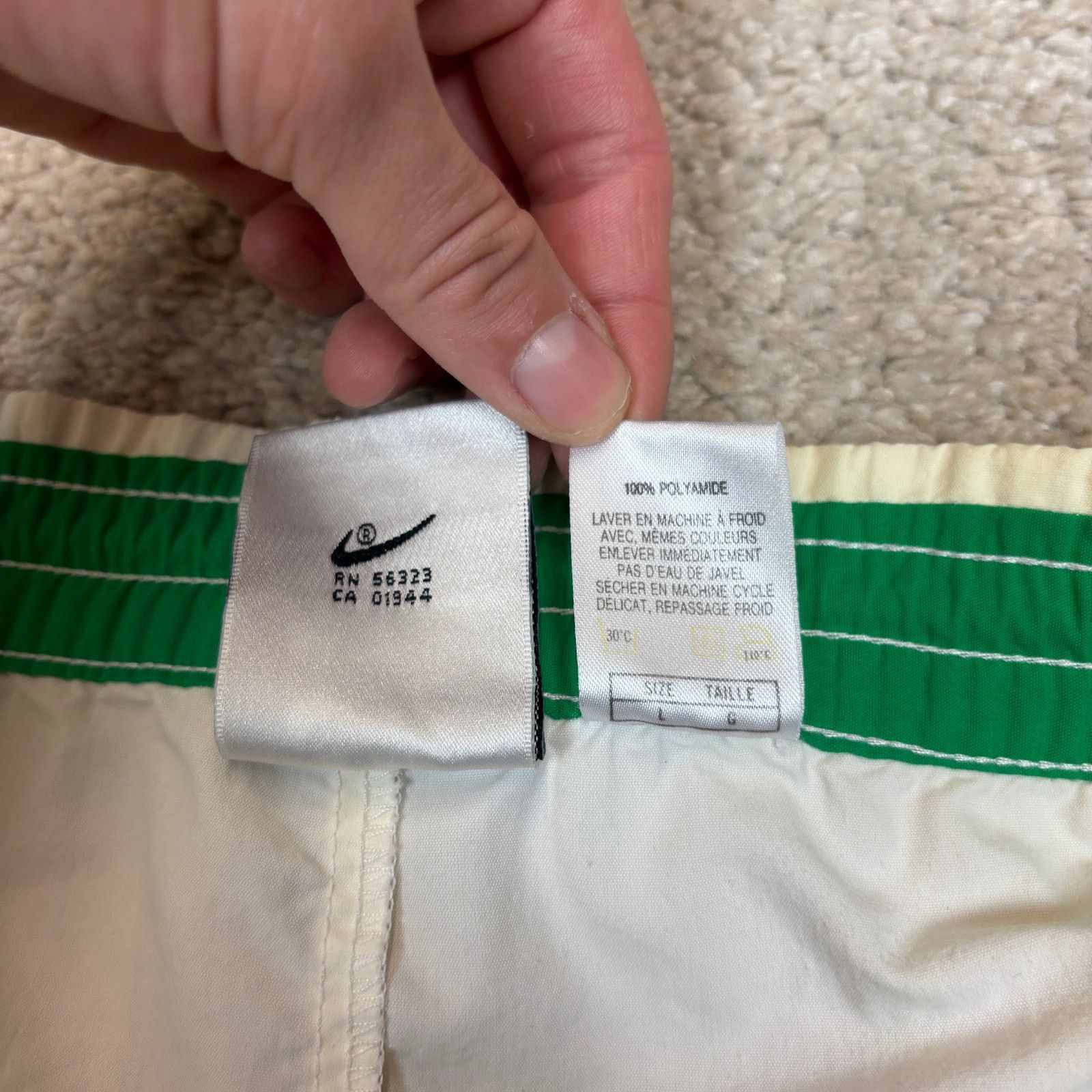 Nike VTG 90s Nike Tennis Shorts Challenge Court Men's L Agassi Size US 32 / EU 48 - 7 Thumbnail