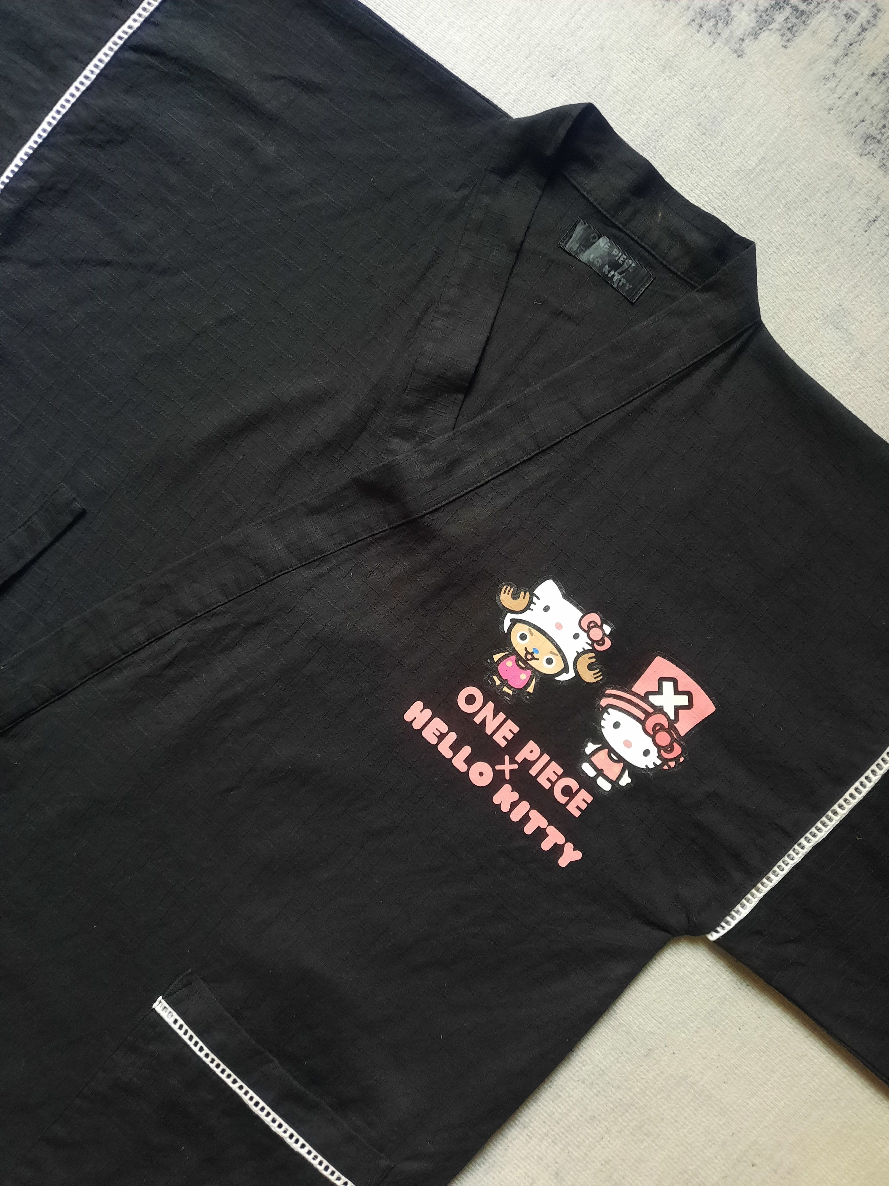 Anime 🔆hello kitty x one piece by sanrio anime yukata happi shirt Size M / US 6-8 / IT 42-44 - 3 Thumbnail