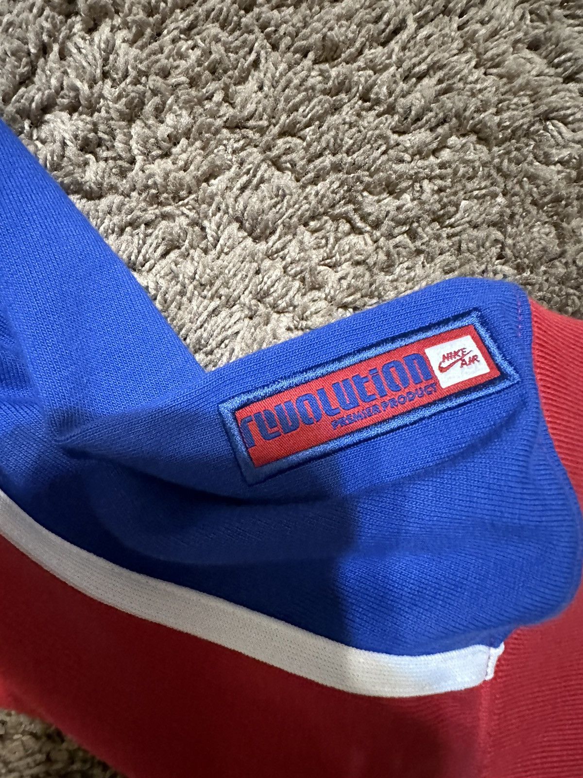Nike × Vintage Vintage Nike Air “blue red white” shirt 00s size XL Size US XL / EU 56 / 4 - 8 Thumbnail