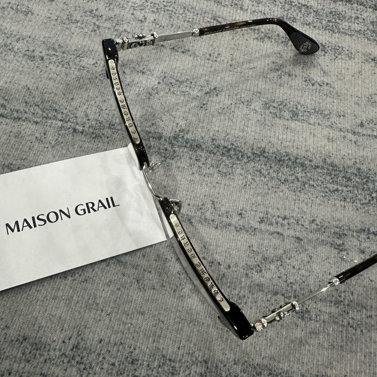 Chrome Hearts CHROME HEARTS BONENNOISSEUR II EYEGLASSES Size ONE SIZE - 4 Thumbnail