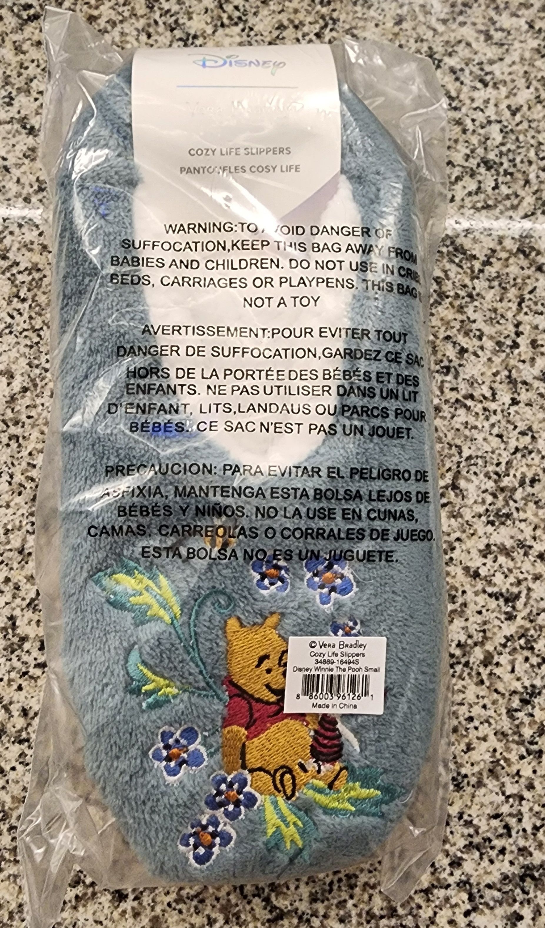 Vera Bradley Vera Bradley Disney Winnie The Pooh Slippers Limited S 5-6 Size US 5 / IT 35 - 2 Thumbnail