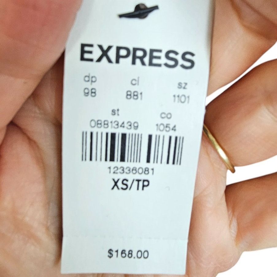 Express Express Mens Moto Jacket Sz XS Biker Rockability Streetwear Size US XS / EU 42 / 0 - 7 Thumbnail