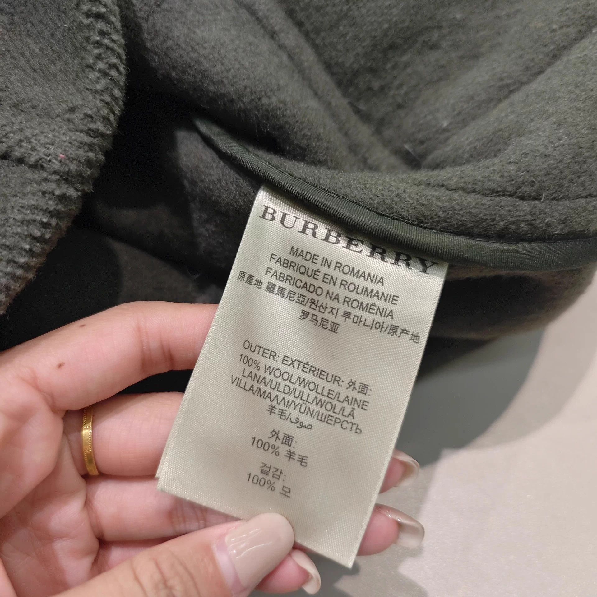 Burberry Burberry 99 new wool coat UK8 Size S / US 4 / IT 40 - 8 Thumbnail
