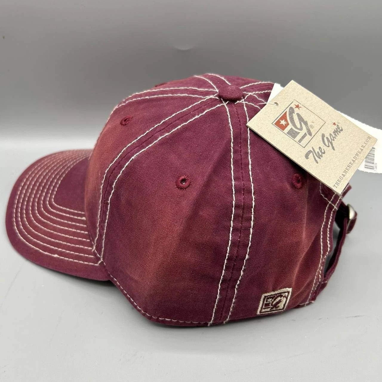The Game Jackson Hole Wyoming Hat Men Red The Game Strap Back Cotton Size ONE SIZE - 6 Thumbnail