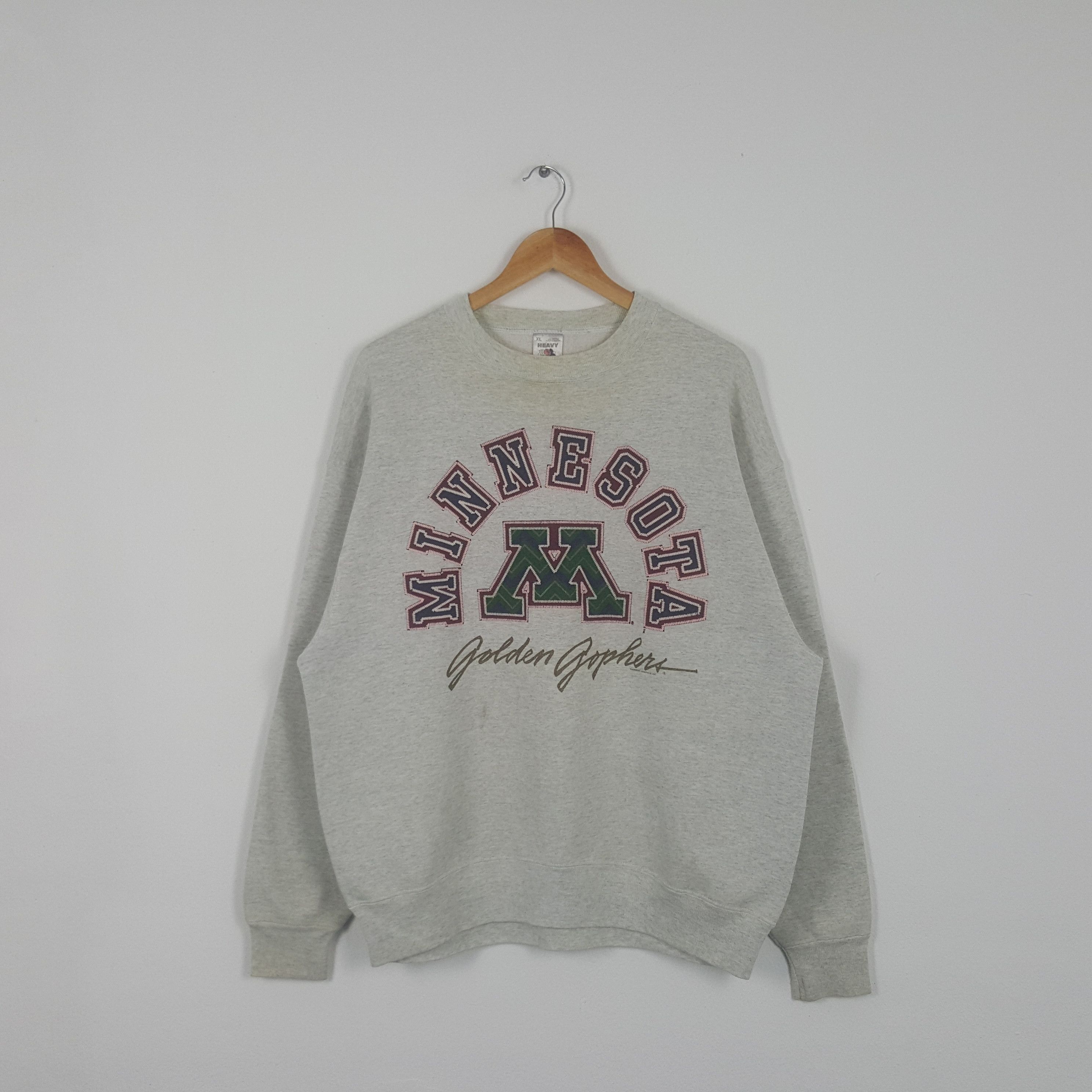 Vintage Minnesota Golden Gophers American Sports Sweatshirt
