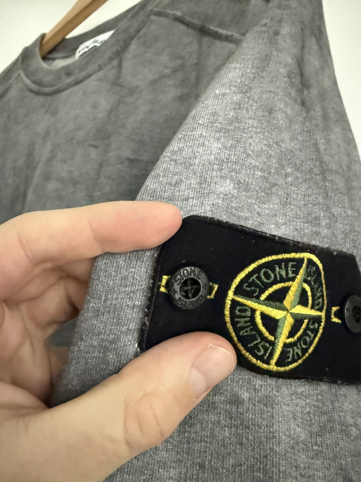 Stone Island Stone Island Dust Colour Treatment AW/2020 Crew Sweatshirt Size US XL / EU 56 / 4 - 8 Thumbnail