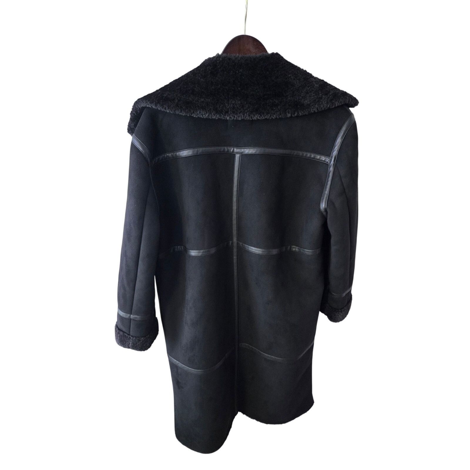 AVEC LES FILLES Women's Black Coat Size S / US 4 / IT 40 - 4 Thumbnail