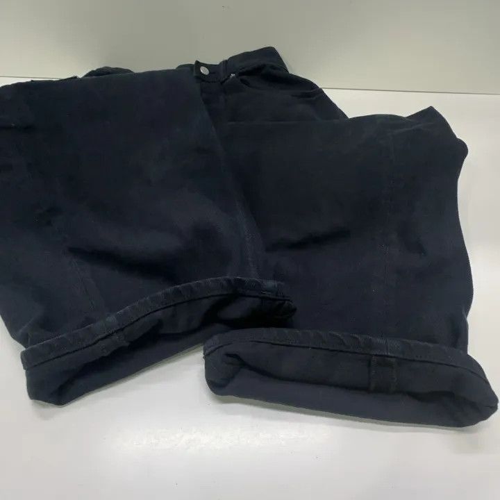 Alexander Wang Alexander Wang Black Wide-Leg Cargo Jeans - Size 25" / US 0 / IT 36 - 8 Thumbnail