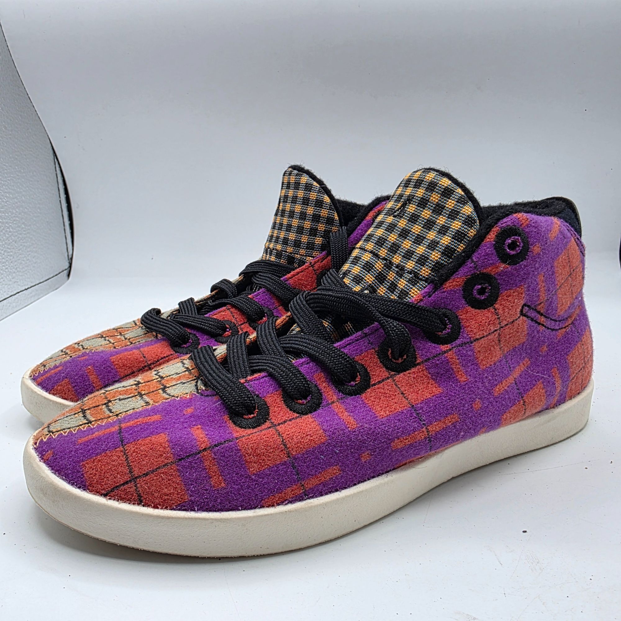 Allbirds Allbirds Wool Piper Mids Split Tartan Plaid Womens 7 Lightwe Size US 7 / IT 37 - 4 Thumbnail