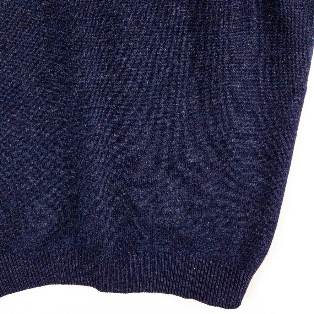 Band Tees Club Room Sleeveless Wool Sweater Men's Large Navy Blue Pur Size US XS / EU 42 / 0 - 9 Thumbnail