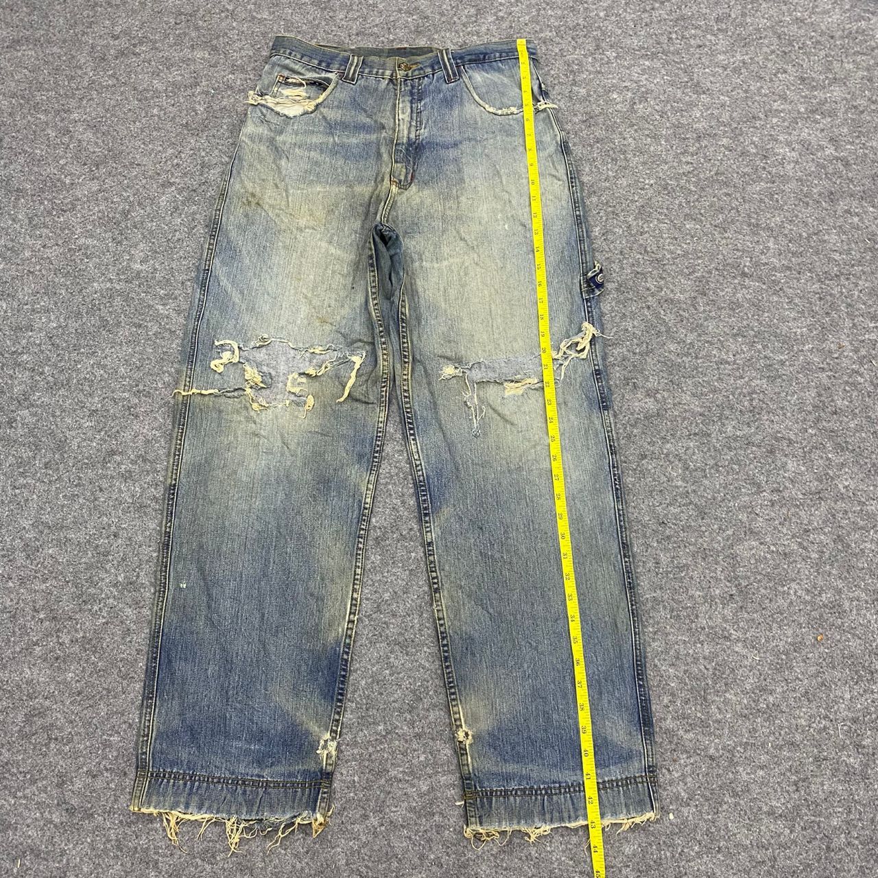If Six Was Nine 💥Best Offer💥Vintage SOHK Baggy Distressed Denim Size US 32 / EU 48 - 3 Thumbnail