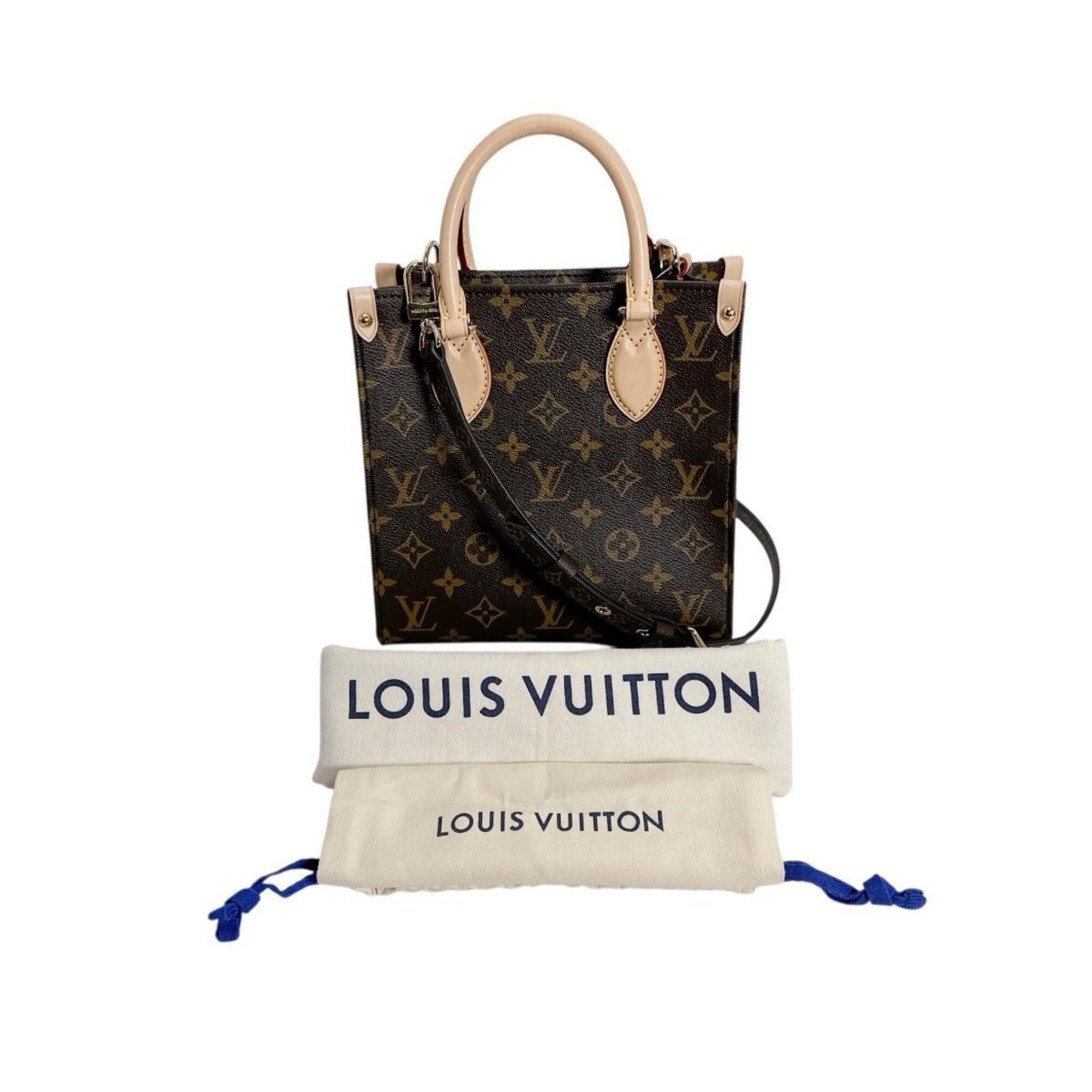 Louis Vuitton Louis Vuitton Handbag Sac Plat BB Monogram Canvas M46265 Brown Size ONE SIZE - 1 Thumbnail
