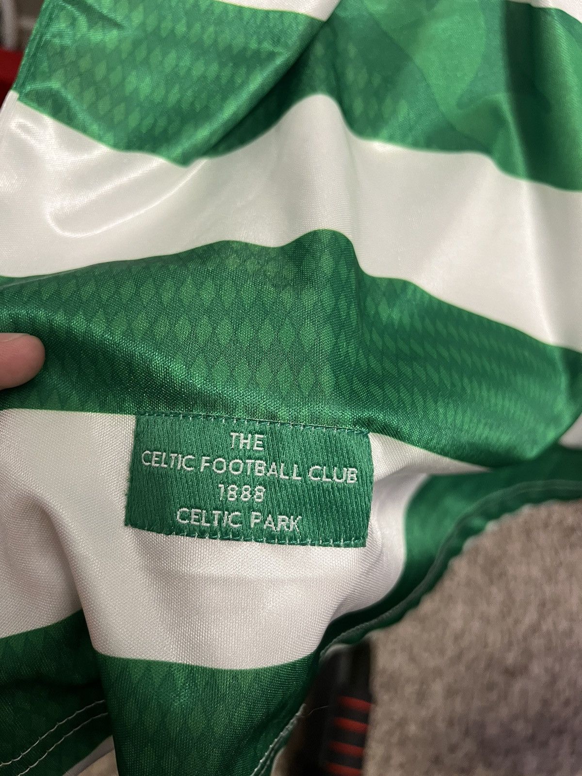 Umbro Celtic 1997/99 Home Shirt Umbro Vintage Soccer Jersey Size US XL / EU 56 / 4 - 3 Thumbnail