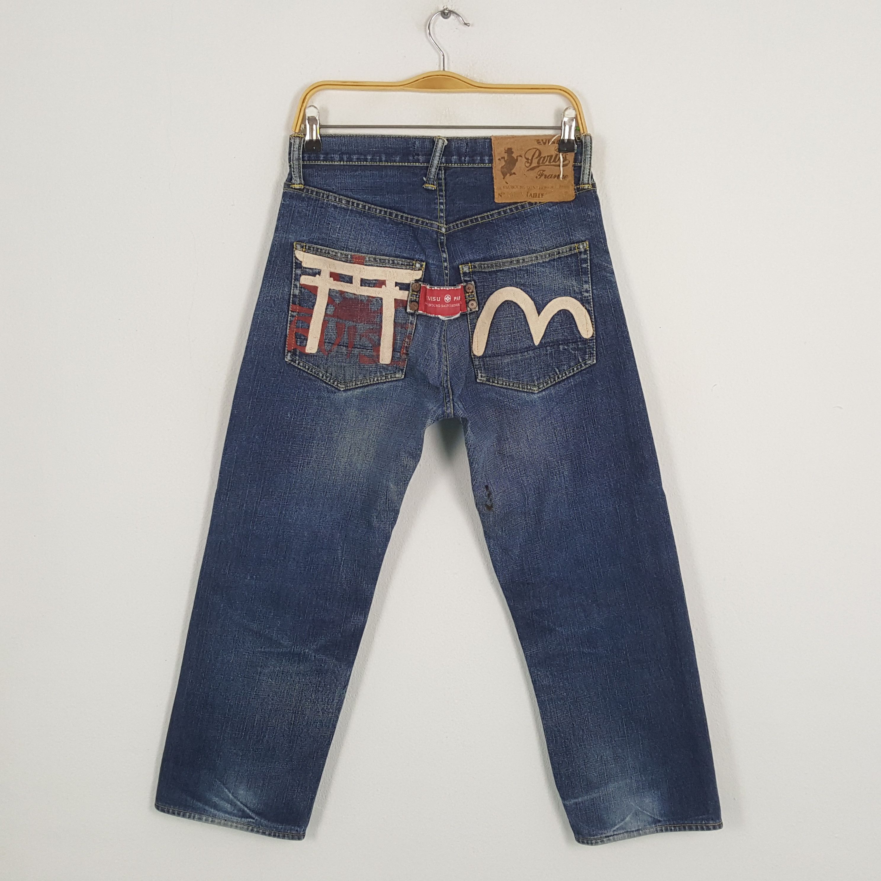 Evisu × Japanese Brand × Vintage Vintage EVISU Japanese Brand Daicock Custom Style Jeans Size US 28 / EU 44 - 4 Thumbnail