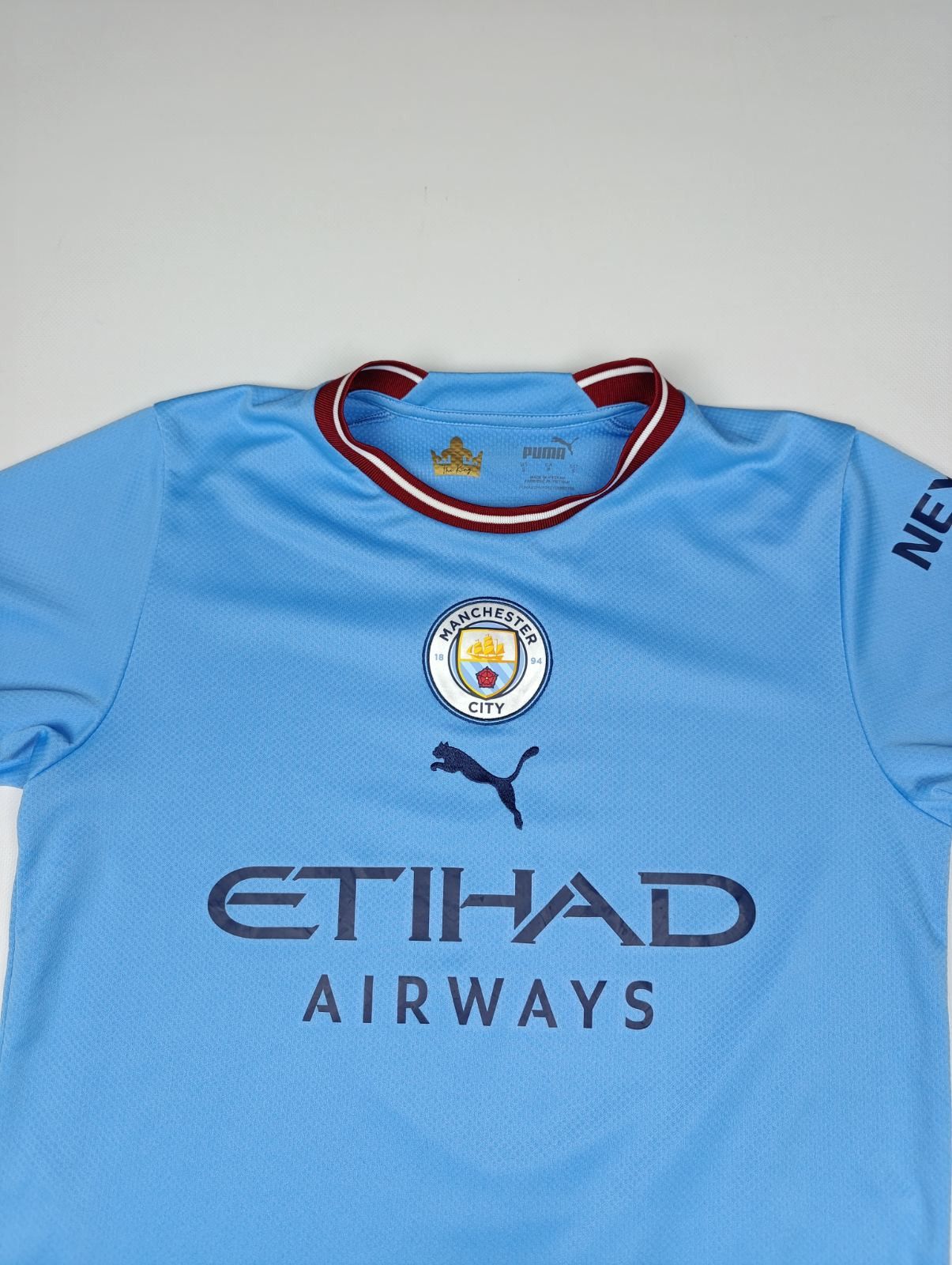 Puma PUMA MANCHESTER CITY 2022-23 TREBLE SHIRT JERSEY RUBEN #3 Size US S / EU 44-46 / 1 - 7 Thumbnail