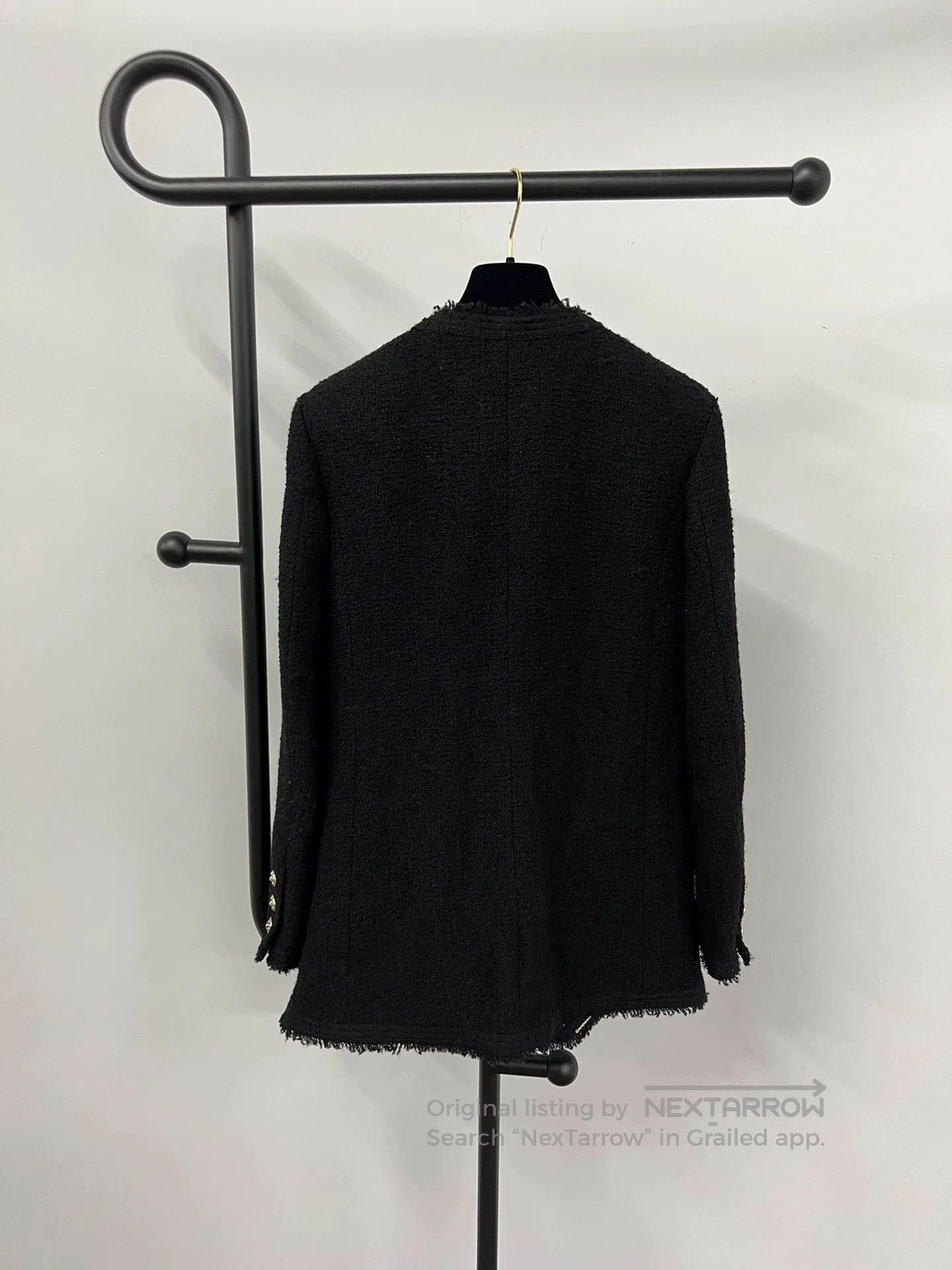 Chanel Chanel Rue Cambon Black Gold Jacket. Size US L / EU 52-54 / 3 - 2 Thumbnail