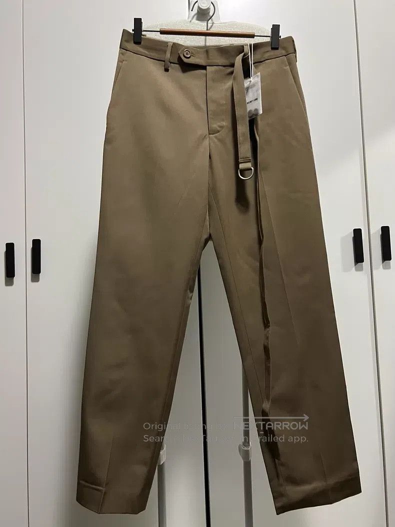 Helmut Lang Helmut Lang size 29 Brown Wool Straight Leg Trousers Size 36R - 1 Thumbnail
