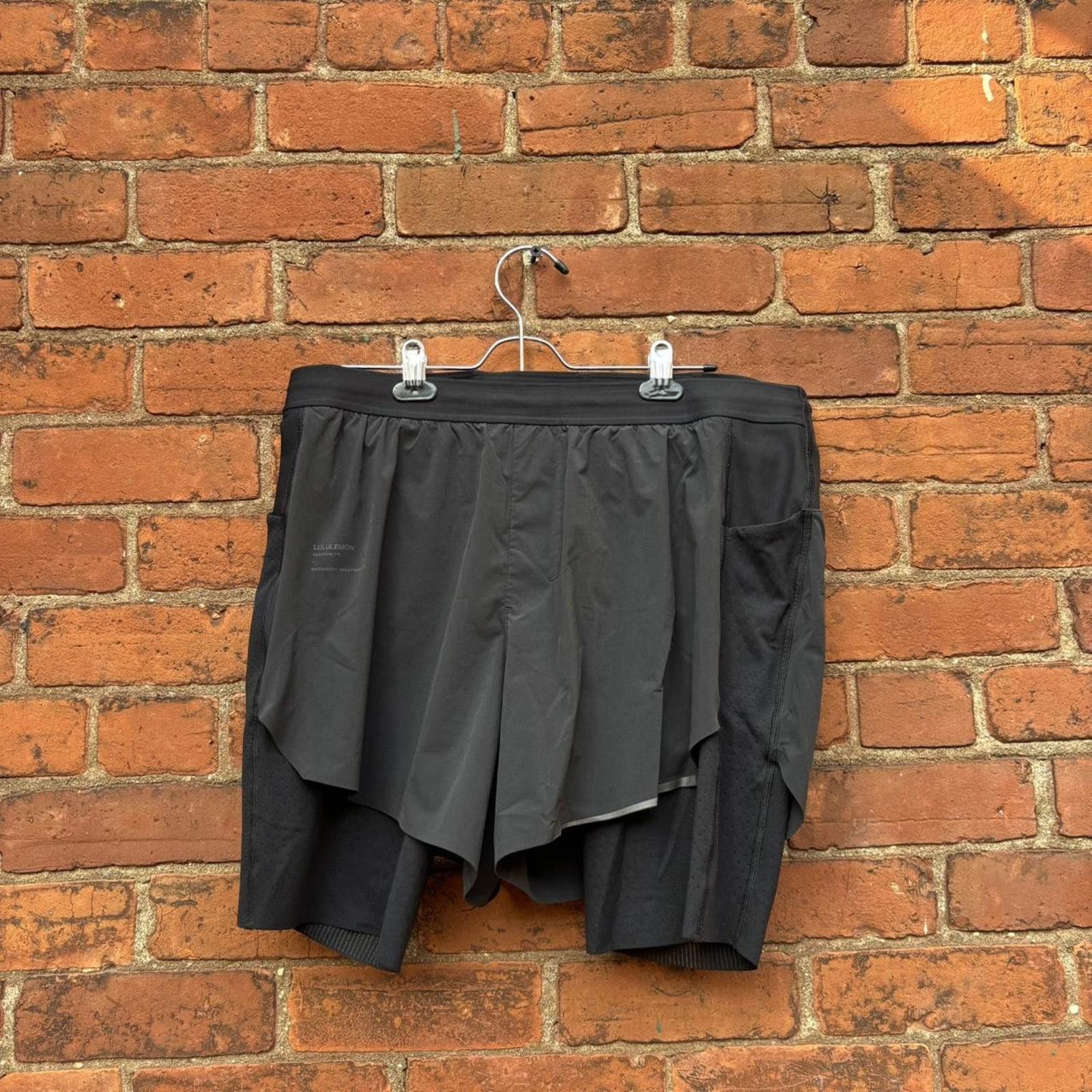 Lululemon lululemon SenseKnit Composite Running Shorts Size US 36 / EU 52 - 1 Thumbnail