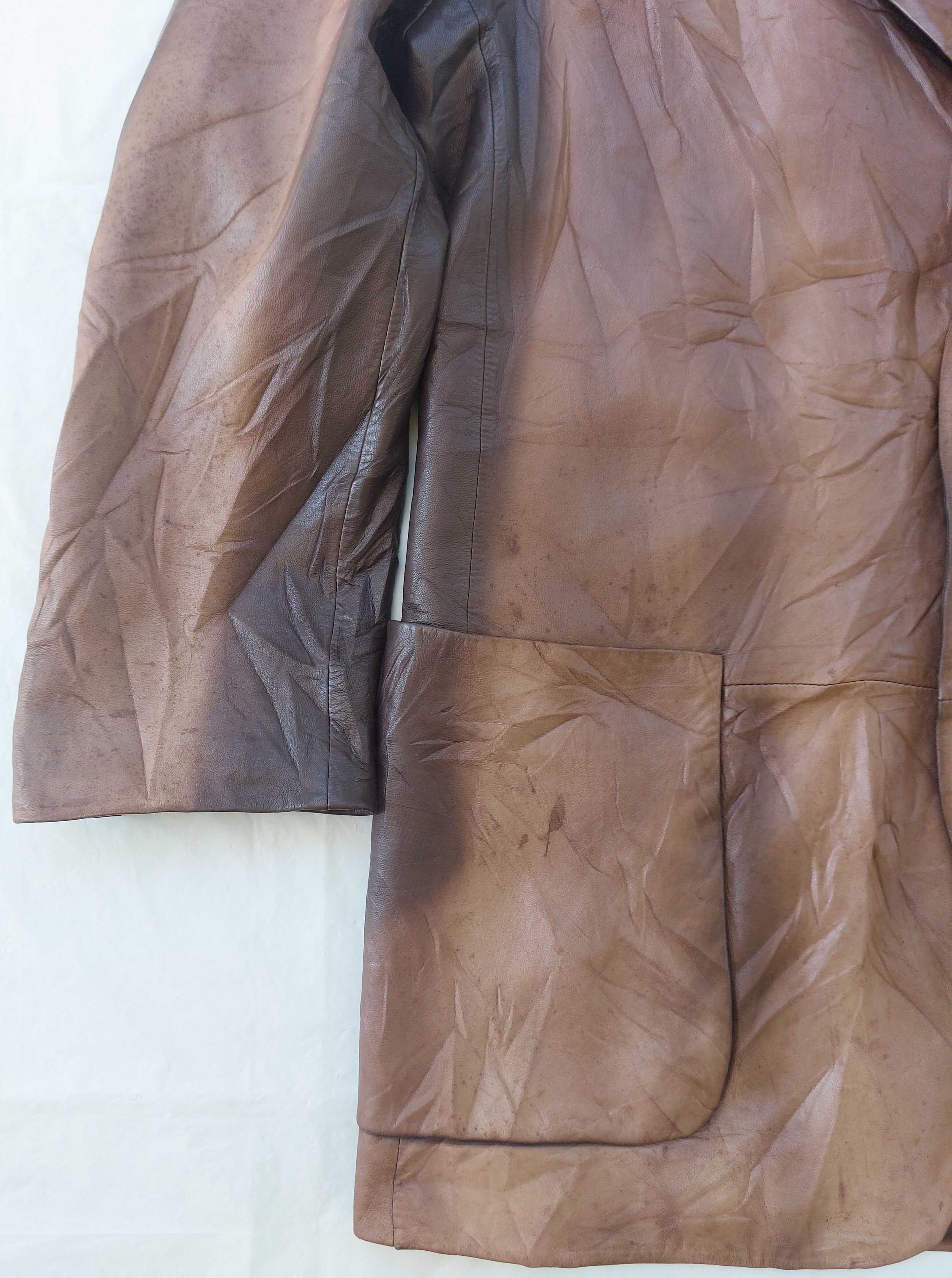 Loewe LOEWE Madrid nappa lambskin tie dye leather coat Size US L / EU 52-54 / 3 - 4 Thumbnail