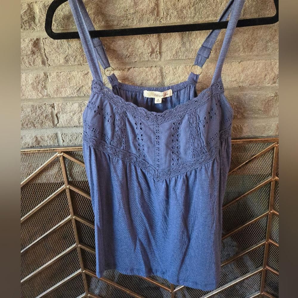 Reindee Lusion Rewind Lace Detail Tank Size S / US 4 / IT 40 - 1 Thumbnail