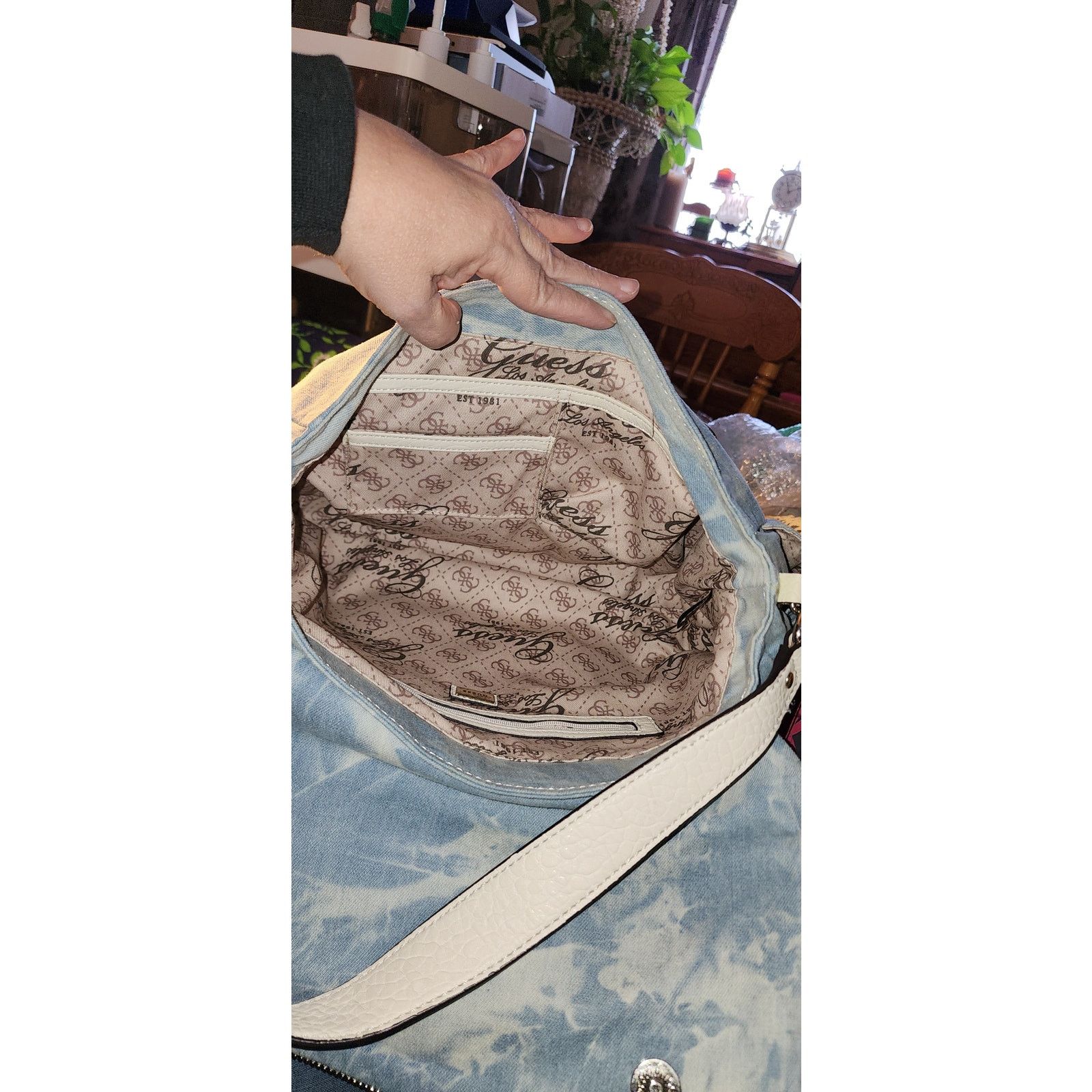 Guess Rare Guess Distinctly Denim by Guess Handbags Size ONE SIZE - 3 Thumbnail