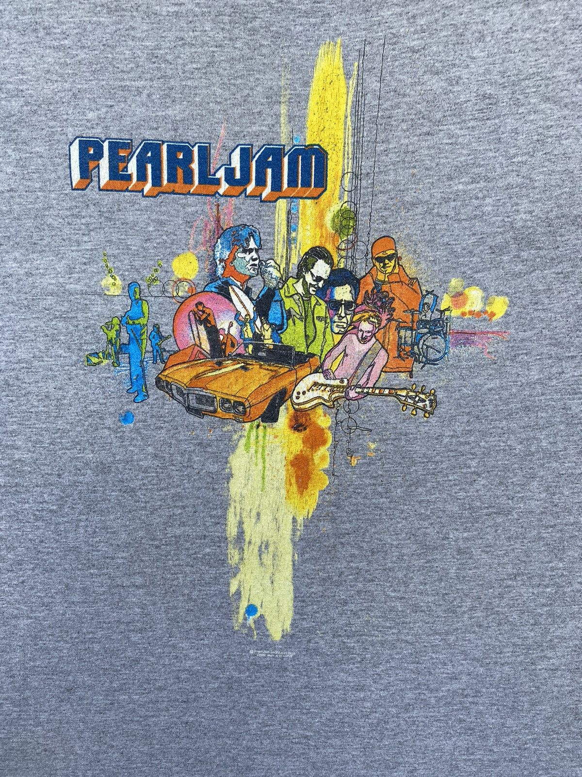 Band Tees Sick🔥Rare Vintage 90s Pearl Jam Grunge Band tees Size US L / EU 52-54 / 3 - 3 Thumbnail