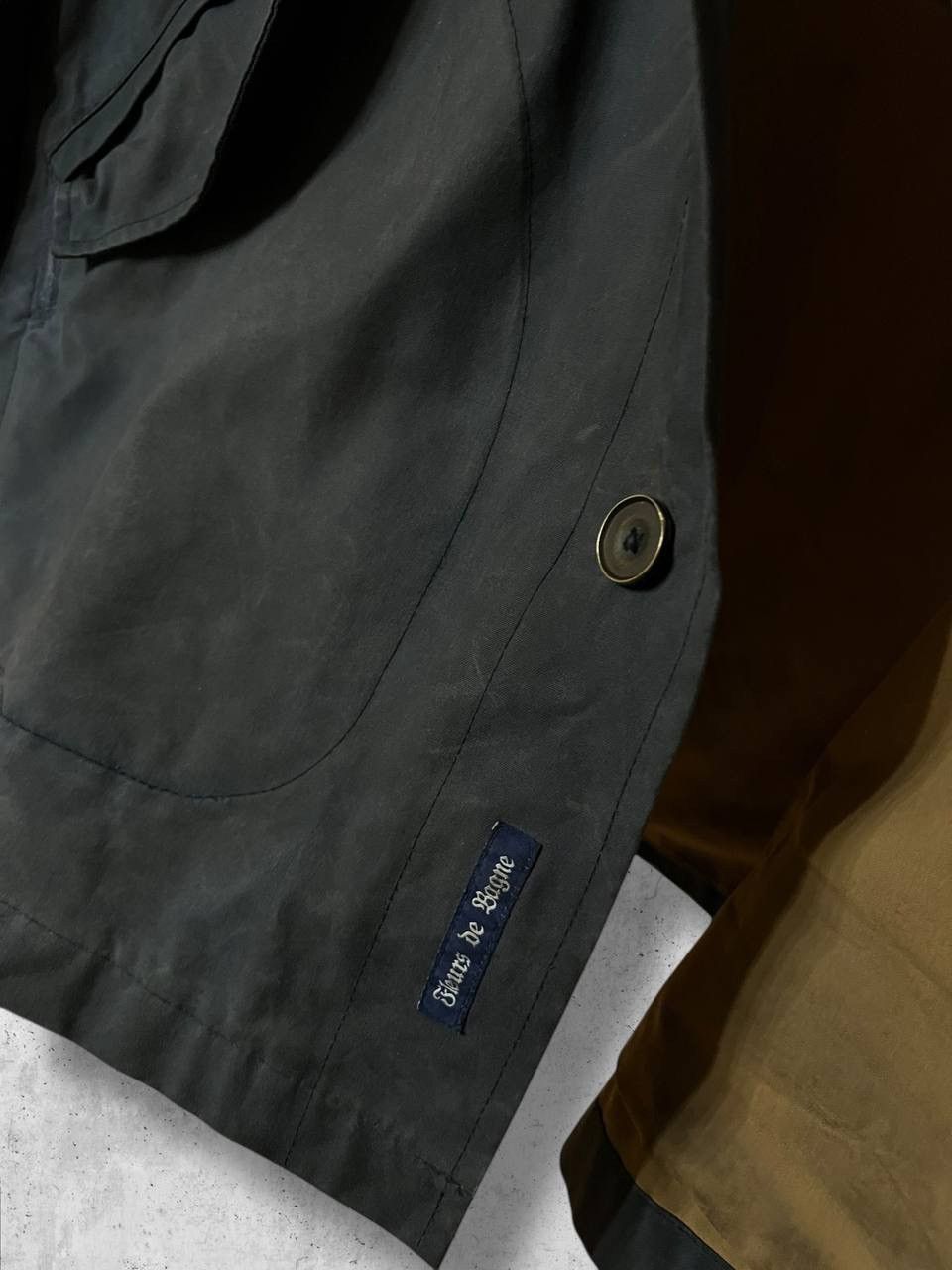 Other Fleurs De Bagne WAXED Vintage Work Wear Jacket Bomber wax Size US L / EU 52-54 / 3 - 14 Thumbnail