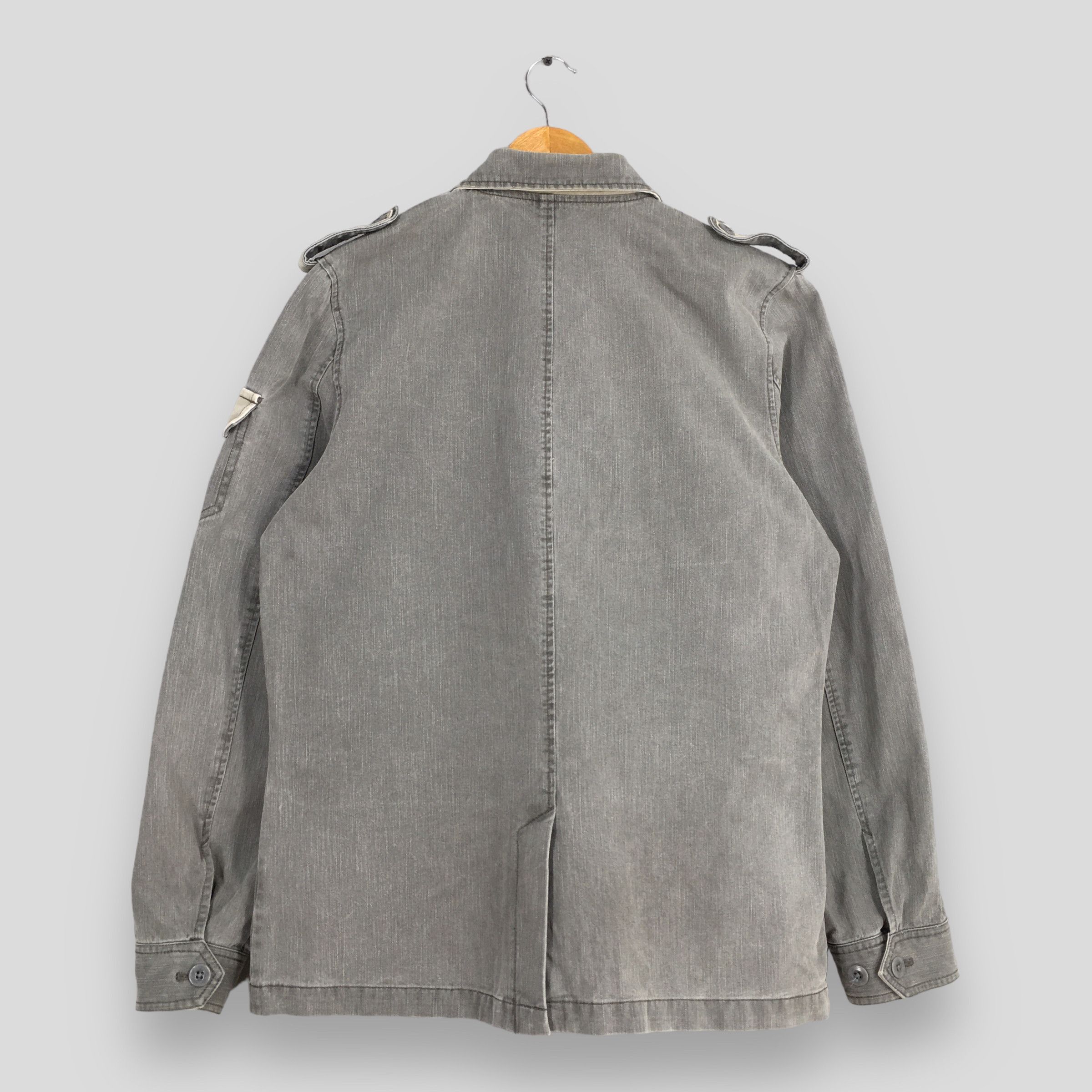 Columbia Vintage Columbia Gray Workwear Denim Jacket Large Size US L / EU 52-54 / 3 - 10 Thumbnail
