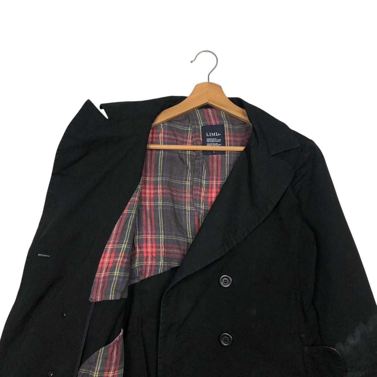 Limi Feu 🔥VINTAGE CHORE JACKET BLANKET TARTAN DESIGN LIMI FEU YOHJI Size US S / EU 44-46 / 1 - 15 Thumbnail
