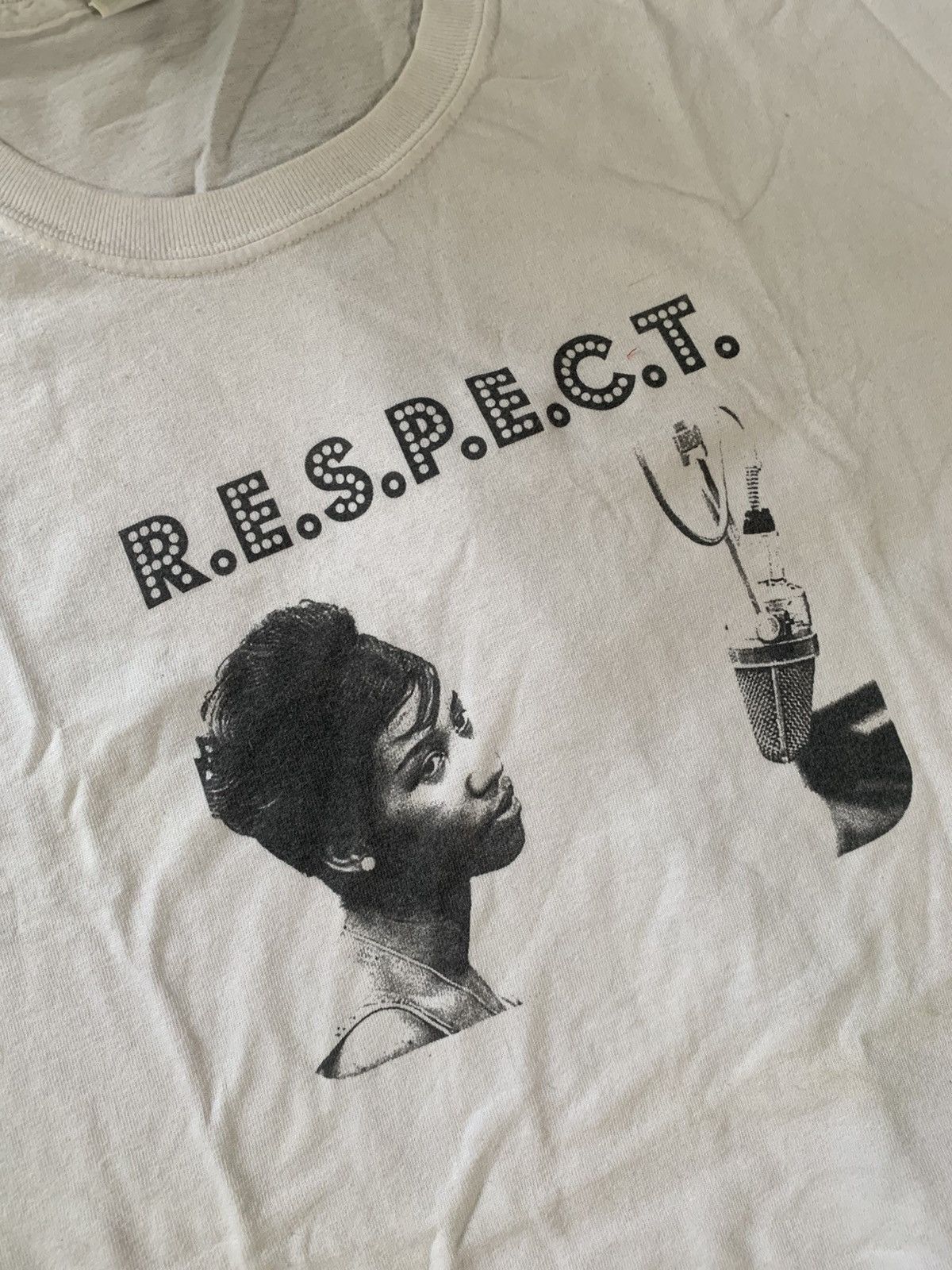 Band Tees Aretha Franklin Tees Respect Size US L / EU 52-54 / 3 - 2 Thumbnail