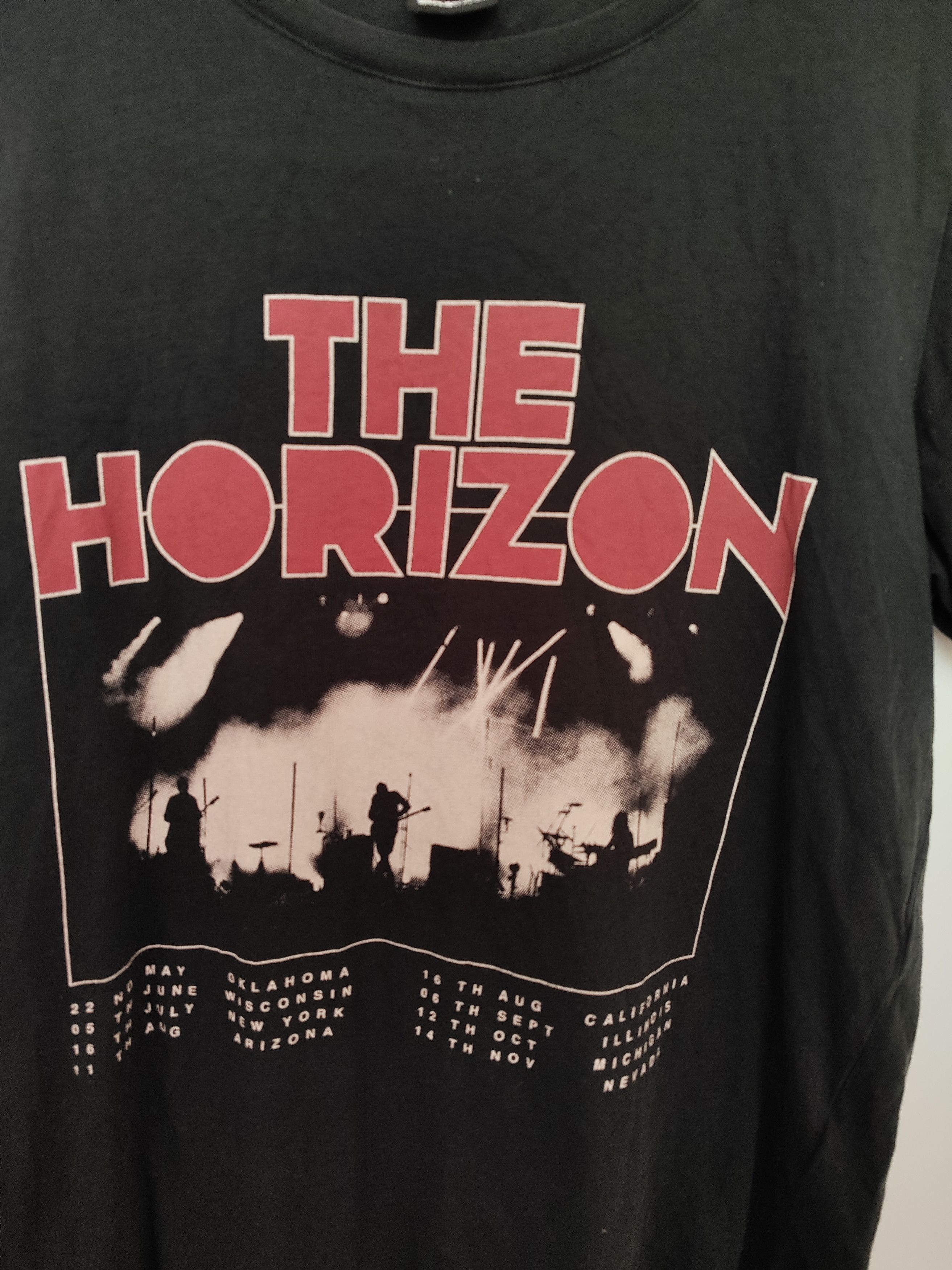 Band Tees × Vintage The Horizon Rock Band Size M / US 6-8 / IT 42-44 - 3 Thumbnail