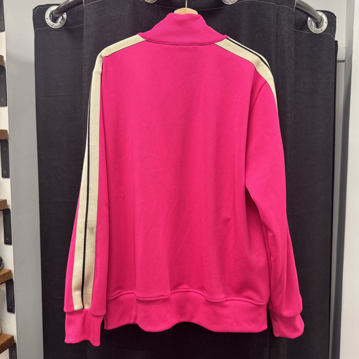 Palm Angels Palm Angels Pink Track Jacket Size US XXL / EU 58 / 5 - 2 Thumbnail