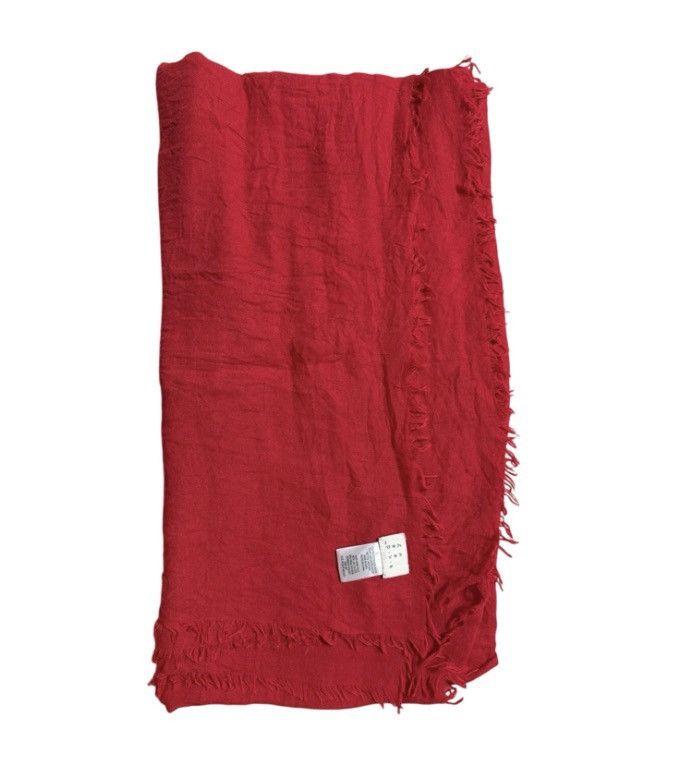 Other A New Day Red Lightweight Fringe Scarf / Wrap – 44” x 81” Size ONE SIZE - 2 Thumbnail