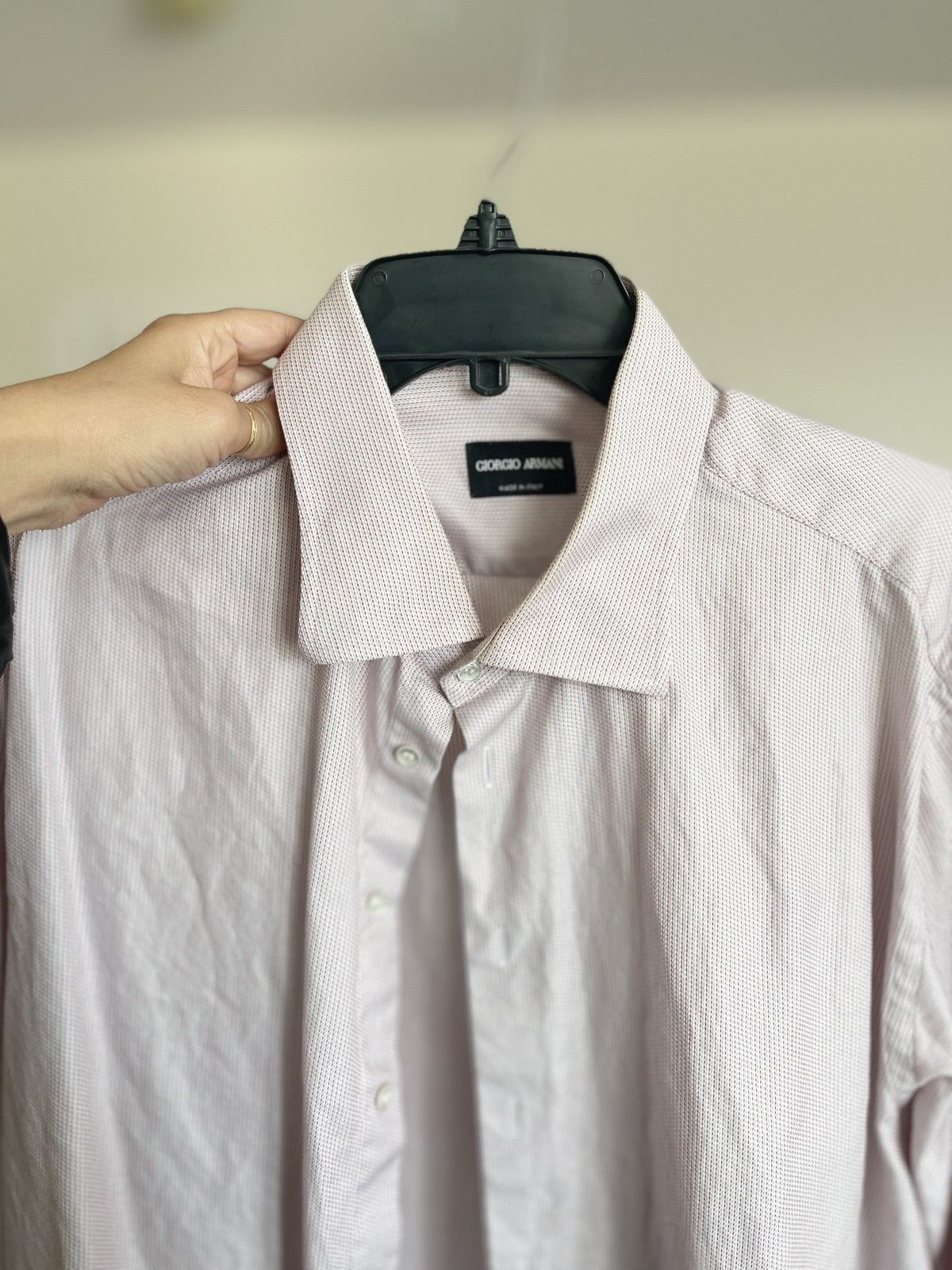 Giorgio Armani Giorgio Armani men’s long sleeves shirt size XL pre loved Size US XL / EU 56 / 4 - 5 Thumbnail