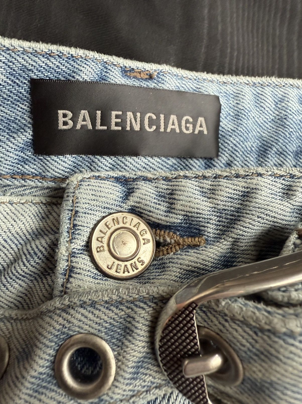 Balenciaga $4k+ FW23 Balenciaga demna studded Cagole skirt Demna grail Size US 30 / EU 46 - 22 Thumbnail