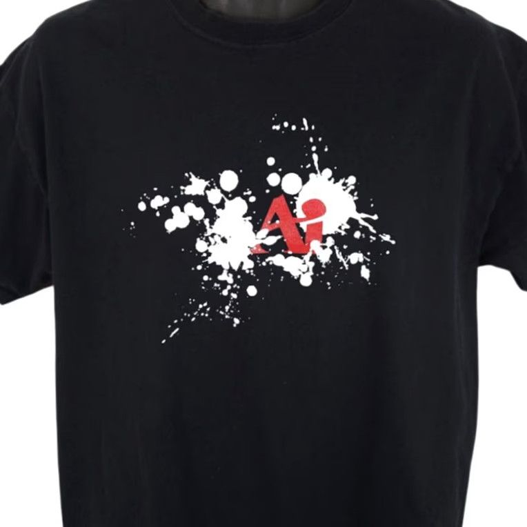 Gildan Gildan Art Institute T Shirt Mens Large Black Paint Splatters Artist College University Mens Shirt Size US L / EU 52-54 / 3 - 2 Thumbnail