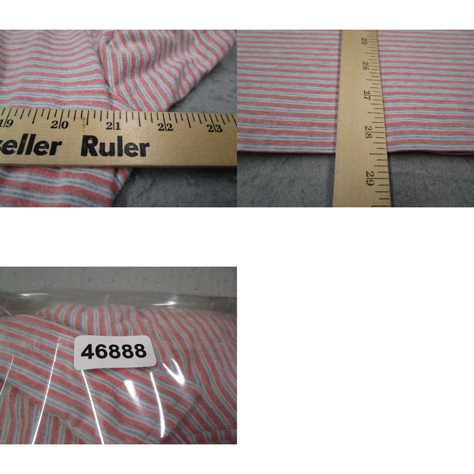 Faherty Faherty Polo Shirt Mens XL Pink Striped Short Sleeve Pima Cotton Blend Casual Sports Size US XL / EU 56 / 4 - 8 Thumbnail